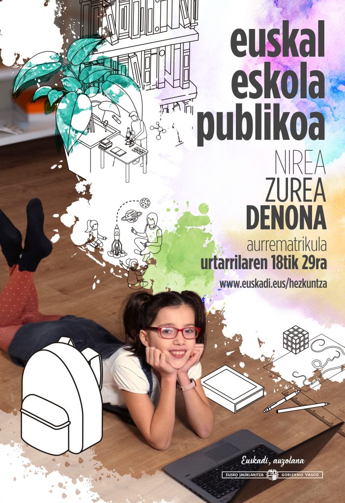 Matrikula zaitez Euskal Eskola Publikoan